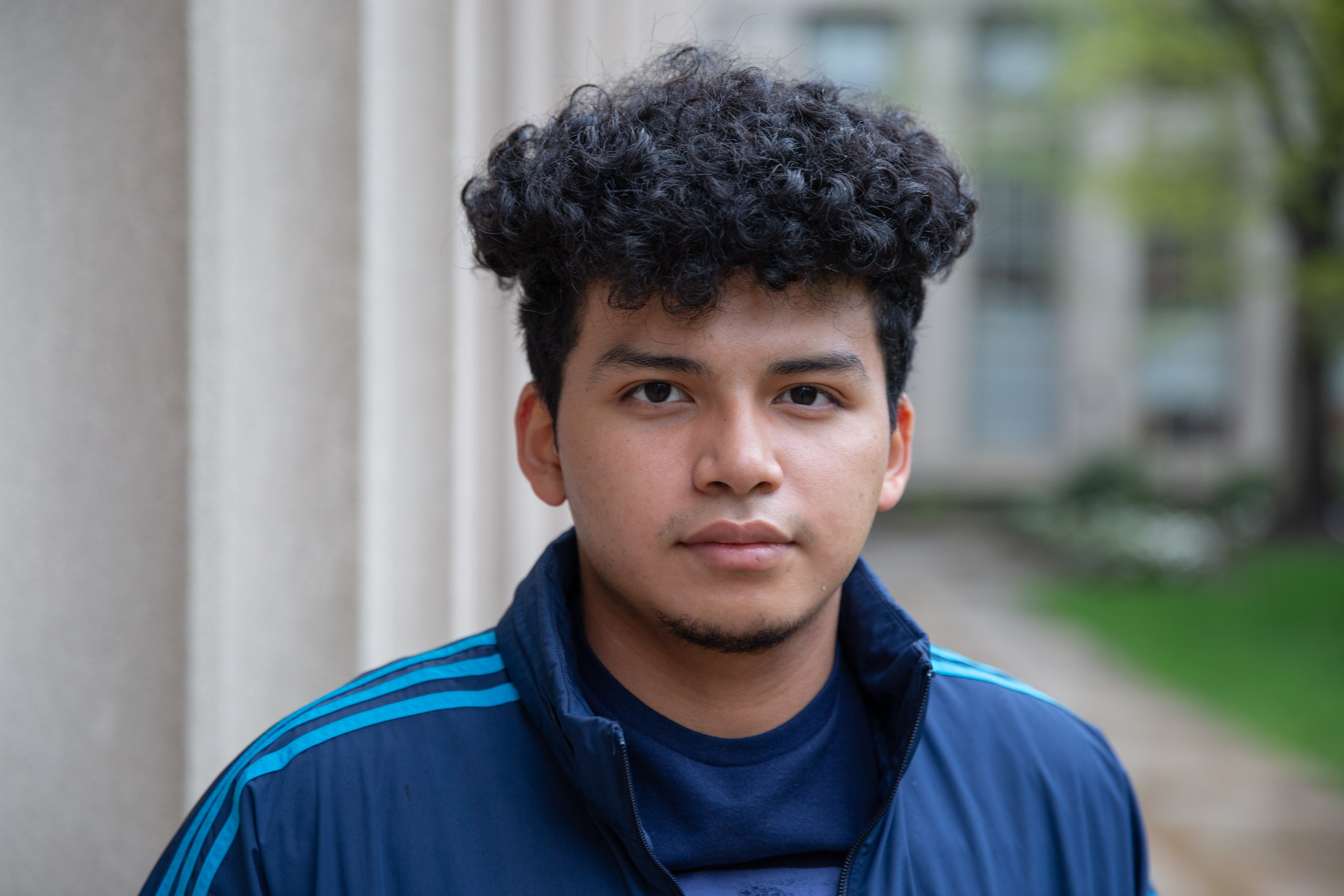 MIT student in Toy design class 2.00b Spring 2021 remove their masks. Series by Photographer Danny Goldfield.